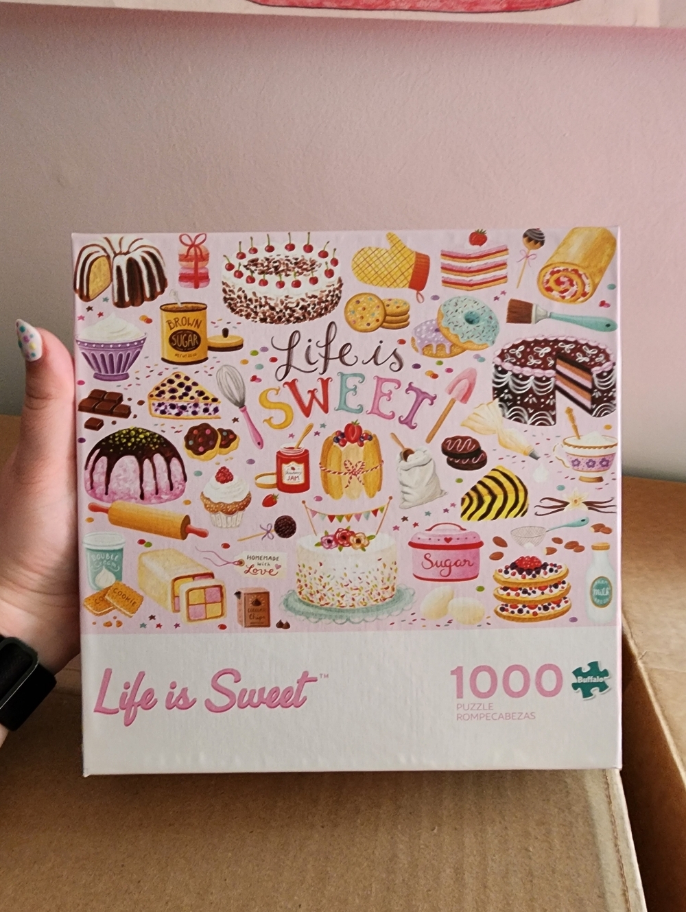 New Buffalo Life Is Sweet 1000 Piece Puzzle